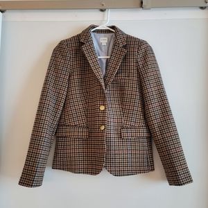 J. Crew Wool Blend Schoolboy Blazer